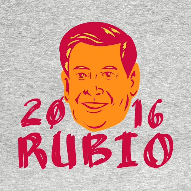 Marco Rubio President 2016 Retro by retrovectors